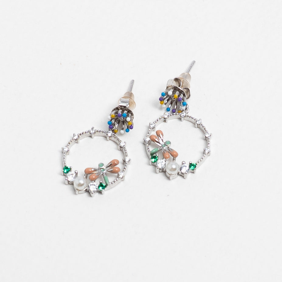 Color-Pop DragonFly Hoops