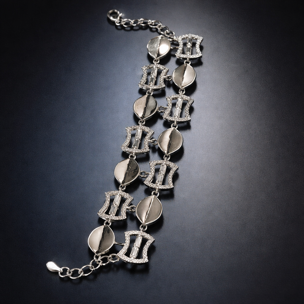 Sterling HourGlass Bracelet